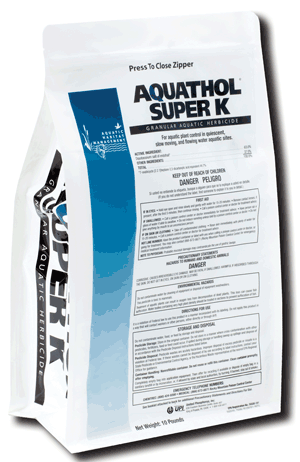 aquathol super k granular herbicide Aquathol Super K Aquatic Herbicide Granular 20 pounds by Lake Restoration