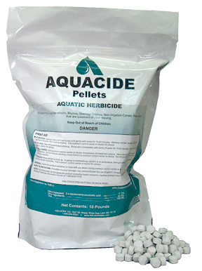 herbicide for lake weeds Aquacide Pellets